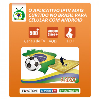 Cartão anual (Brasil TV Móvel Basic)