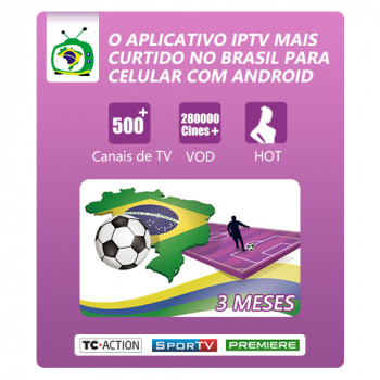 Cartão trimestral (Brasil TV Móvel Premium)